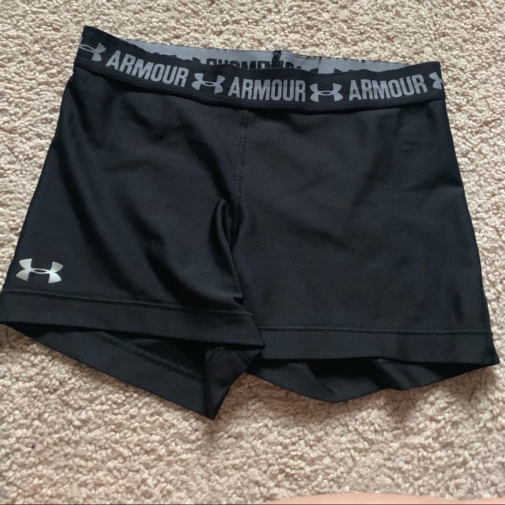 Under Armour spandex shorts